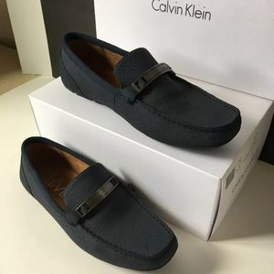 Calvin Klein Manuel Blue Loafers Size 9 M.